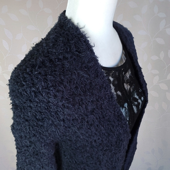 Ecote Urban Outfitters Gray Boucle Open Cardigan Sweater Witchy Boho Softgoth XS - Picture 4 of 12